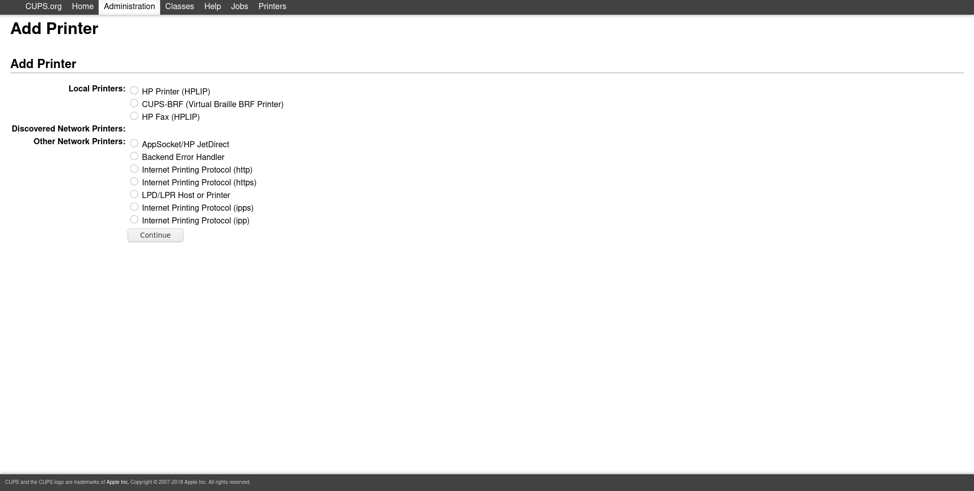 Using a Brother MFC7360N with CUPS Kruemmelspalter’s Blog